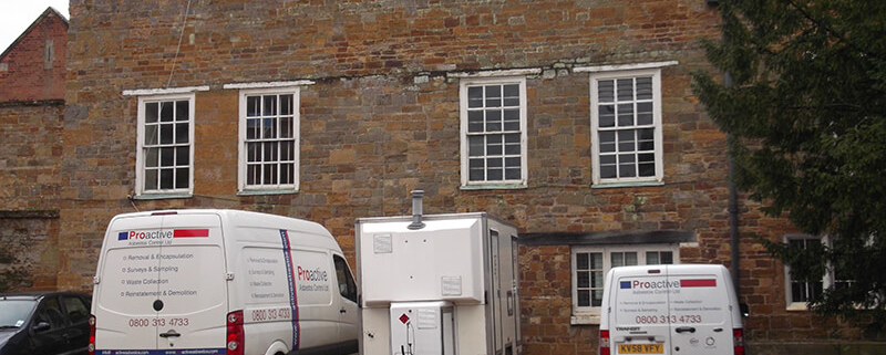 Asbestos removal by Proactive Asbestos Control