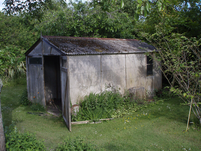 Asbestos Removal garage roof or shed