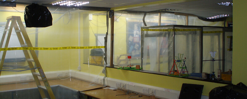 Asbestos Removal within a Northamptonshire School